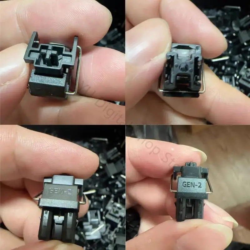 96BA Tastaturtasten-Reparaturteile für schwarze Gen 2-Schalter, Ersatz, 4 Stück – Detail 9