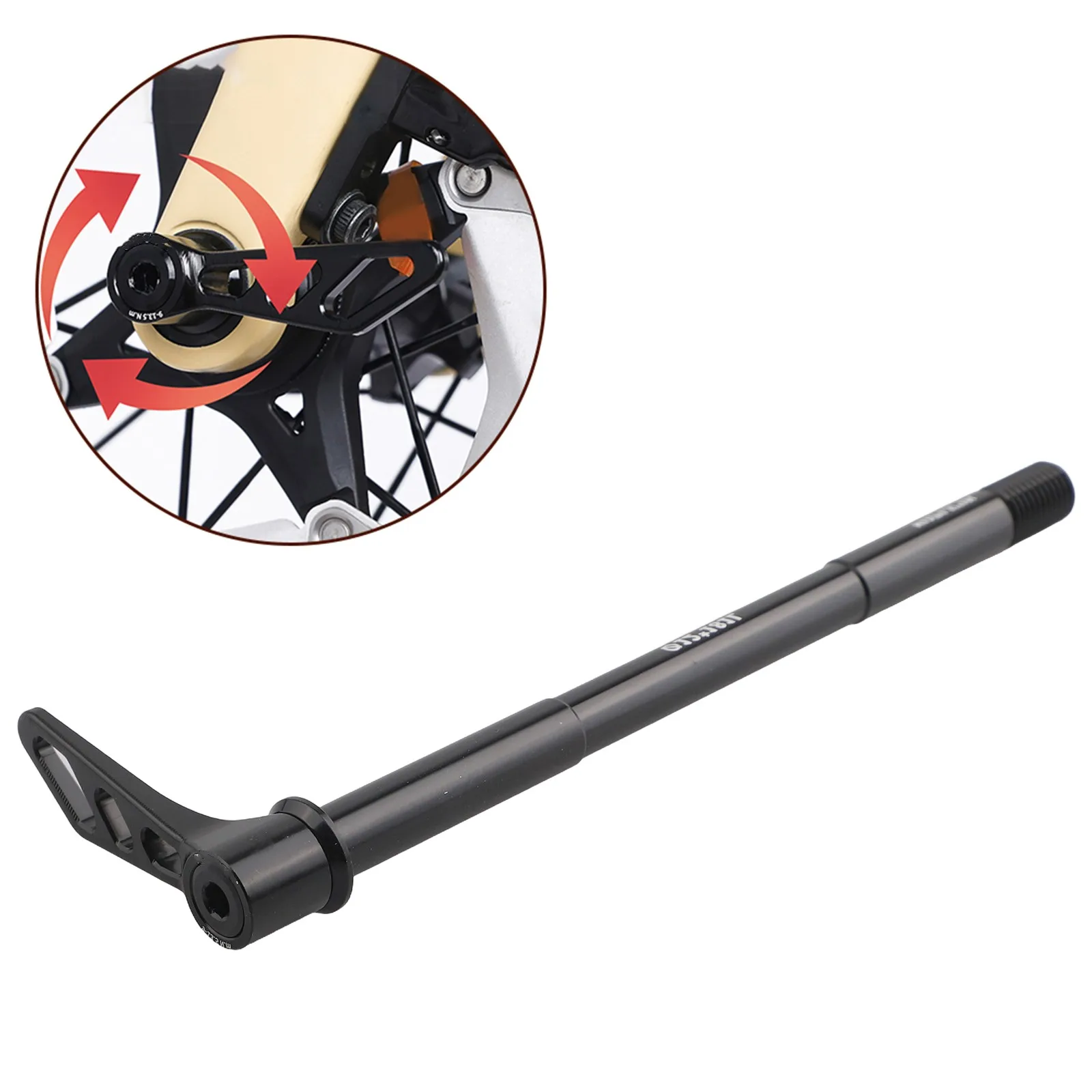 Bike Front Rear Thux 12*142/148mm Bicycle For Quick Release Type Thux For Road Bike Thru Axle Fork Shaft Skewer Thru Axle Lever