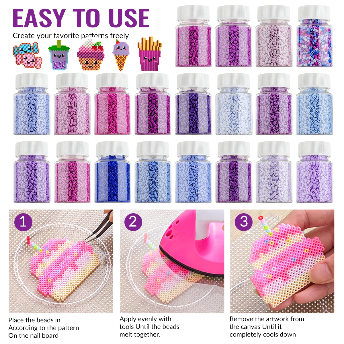 2.6 مللي متر بلون صغير أسطواني الخرز الاكريليك فاصل فضفاض الخرز لصنع المجوهرات سوار ذاتي الصنع قلادة النتائج