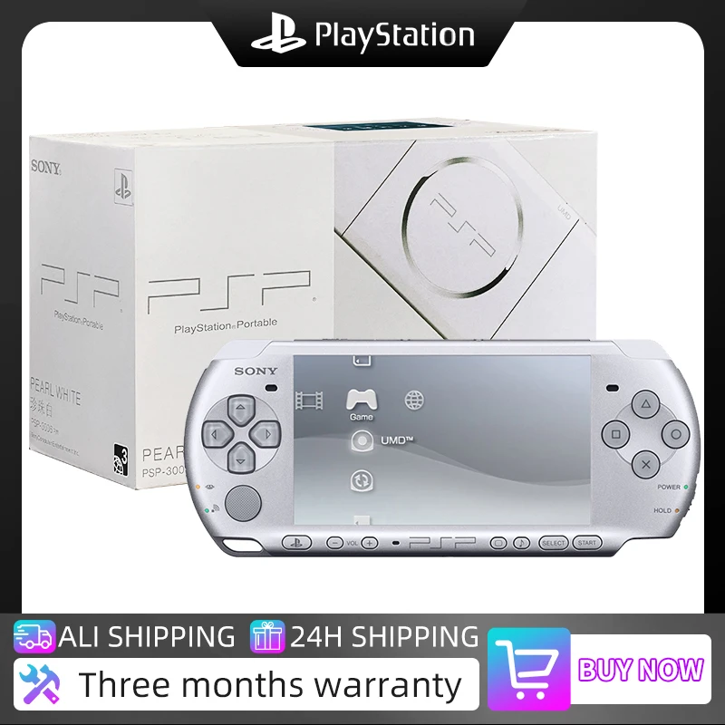 Sony PlayStation Portable PSP 3000 (PSP-3006) Оригинальная портативная аркадная игровая консоль Sony (+Бесплатные игры) Sony PlayStation Portable PSP 3000 (PSP-3006) Оригинальная портативная аркадная игровая консоль Sony (+Бесплатные игры)
