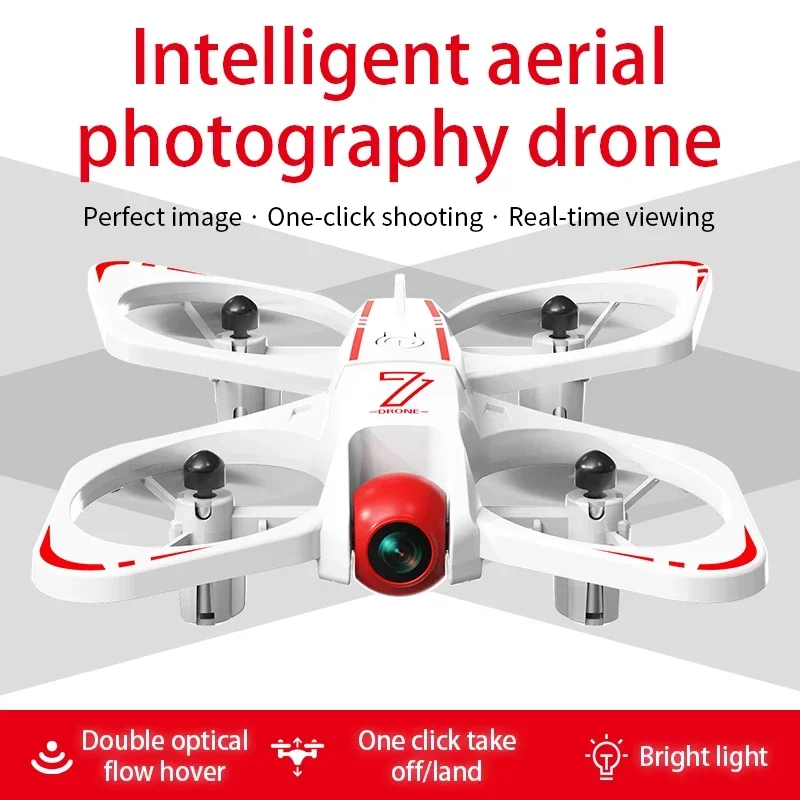 Cz07 Rc 飛行機リモートコントロール飛行機プロの航空写真航空機 4K デュアルカメラ 360 度回転カラフルなドローン