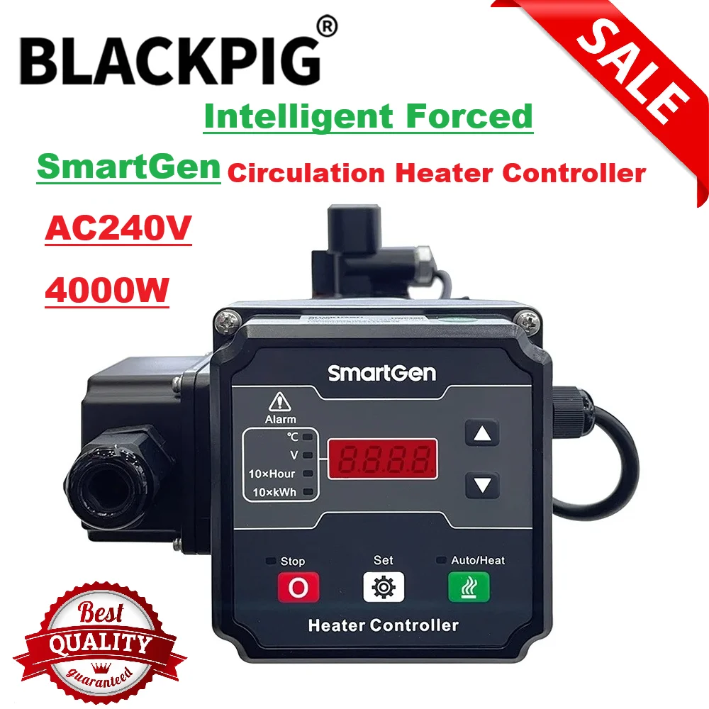 SmartGen HWP40N 4000W AC240V Intelligent Forced Circulation Water Heater Controller With Lamp Indication For 20-30L Engine