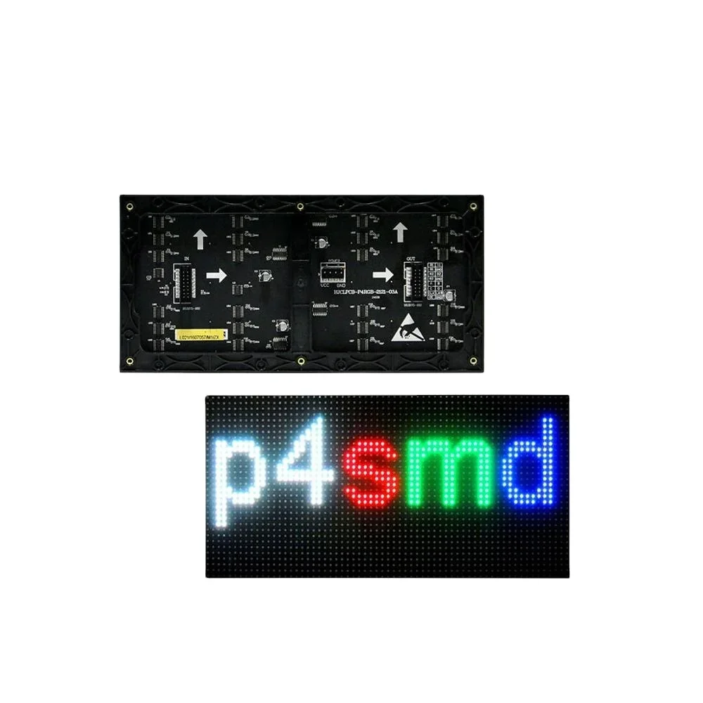 Indoor P4 LED Scrolling Text Digital Advertising Board Display Module