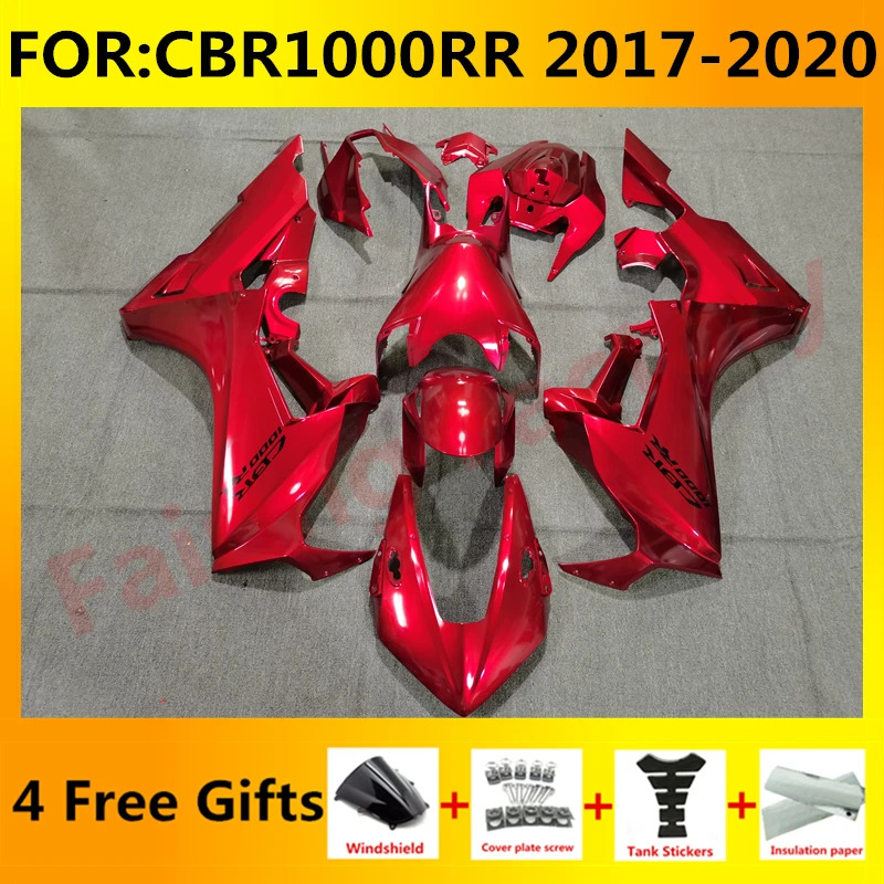 

NEW ABS Motorcycle Whole Fairings kit fit for CBR1000RR CBR1000 CBR 1000RR 2017 2018 2019 2020 full Fairing kits set red