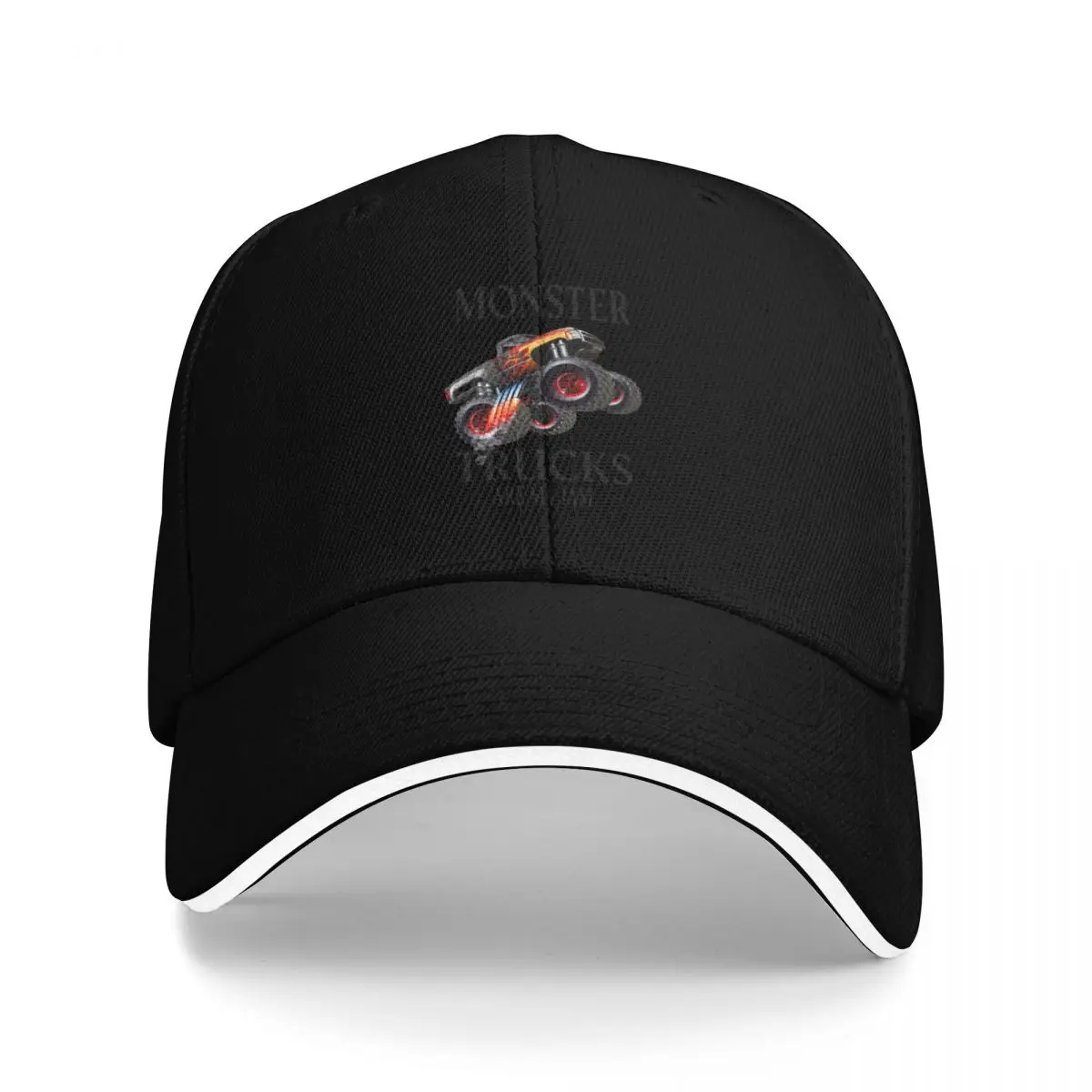 

MONSTER TRUCKS, ARE MY JAM. Baseball Cap hard hat Visor Luxury Woman Men's