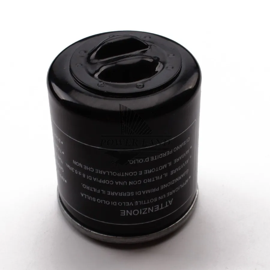 1pcs Black Metal Motorcycle Engine Oil Filter Machine Filter Fits for Piaggio 125 150 200 250 Vespa X7 X8 X9 GT