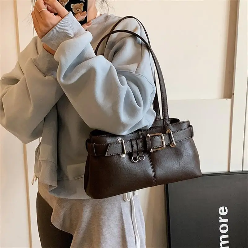 النخبة خمر المرأة متعددة الأوجه محفظة الكتف تحت الإبط حقيبة يد أنيقة حقيبة ركاب واسعة حقيبة يد الفتاة هدية