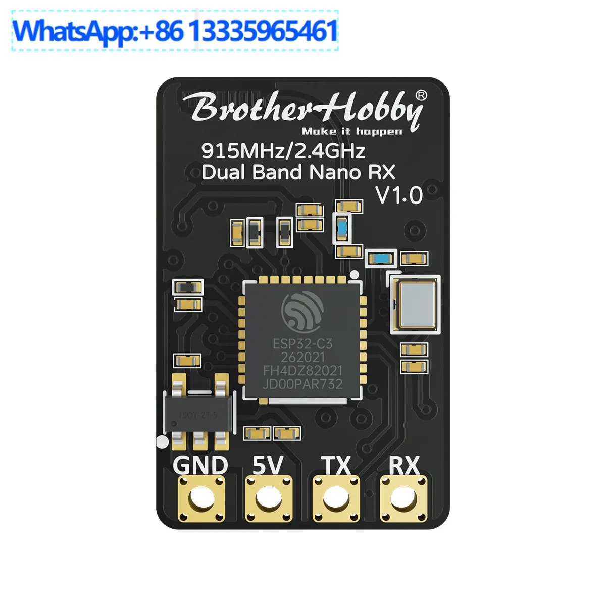 

BrotherHobby C3 900/2400 Двухдиапазонный приемник Nano RX мощностью 100 мВт FPV