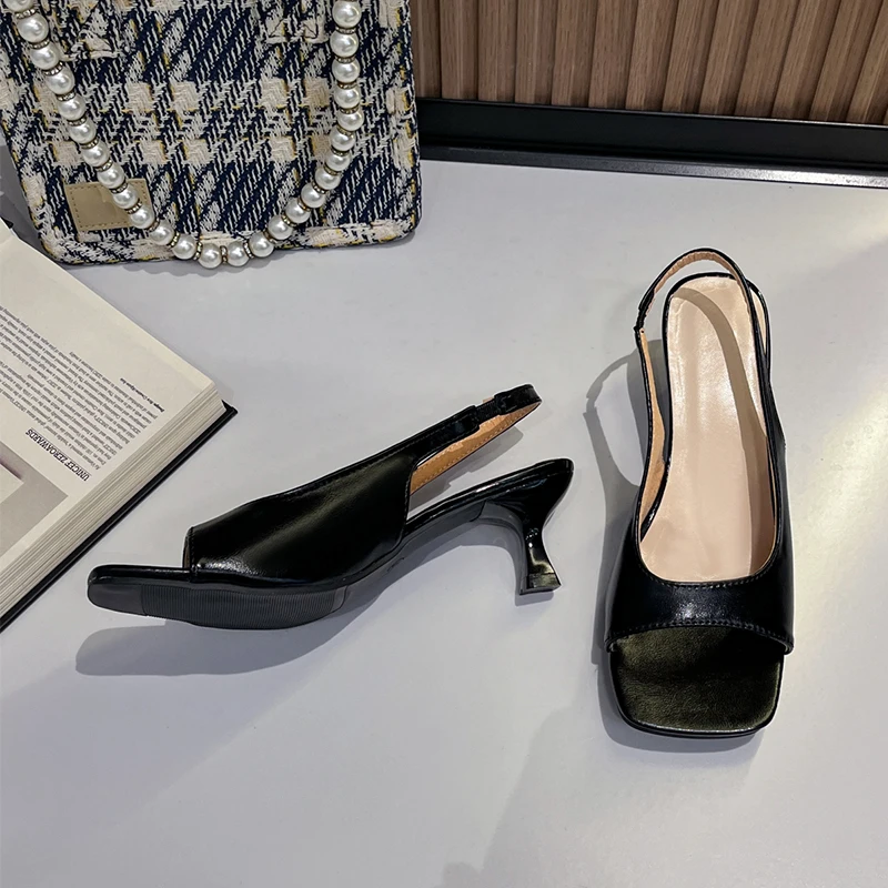 High Heels Women's Sandals Designer New Woman Shoes Elegant Slippers Summer 2026 Luxury Brand Dress Shoes Fashion Pumps Slides