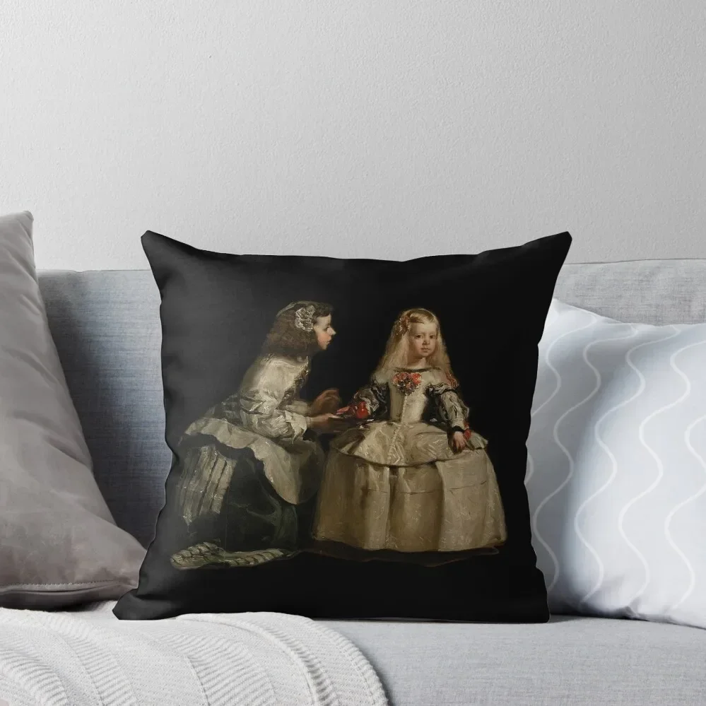 Las Meninas - Painting Detail Throw Pillow Sofa Cushion Cover Sofa Pillow Cover Plaid Sofa pillow