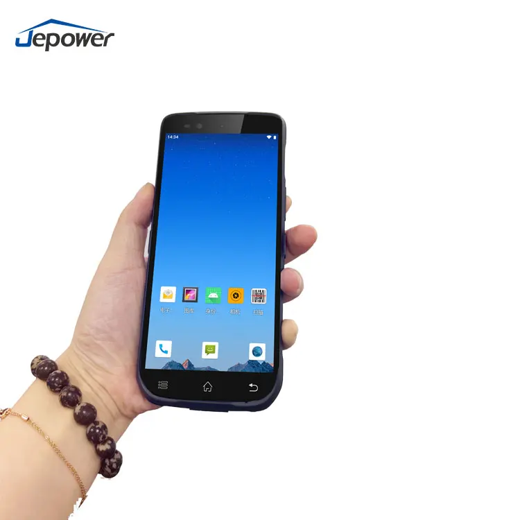 PDA Industrial Portátil com Tela de 6.0 polegadas 4G LTE Android 12.0 Scanner de Código de Barras Reforçado para Coleta de Dados