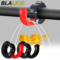 BLALION 1Set Aluminum Hanger Hook Helmet Hook Replaceable Bikes Hanging Bag Hook Multi-function Motorcycle Hook Easy to Install