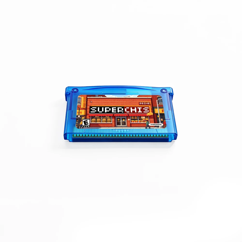 2026 SuperChis 2.0 Prime Game FlashCart SuperFW 0.2 Version for GBA/NDS/GBA SP/GBA Player SDRAM Powered SuperFW NOR Flash Cart