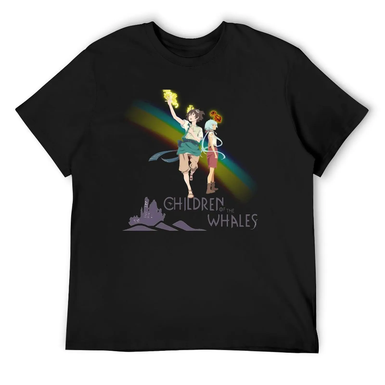 

Children of the whale T-Shirt vintage graphic tee animal prinfor boys Man t-shirt Anime t-shirt mens white t shirts