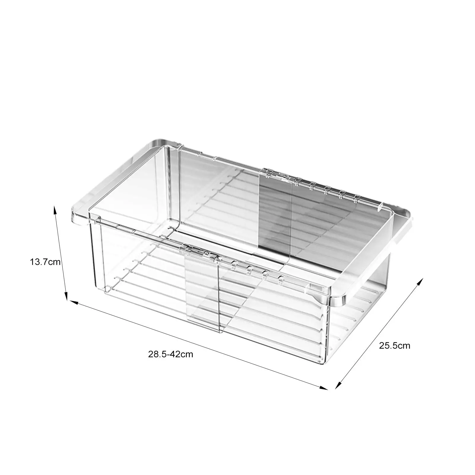 Cesta de armazenamento de cosméticos de jóias organizador de maquiagem caixa retrátil multifuncional organizador de mesa de mesa para bonecas fornecimento de arte