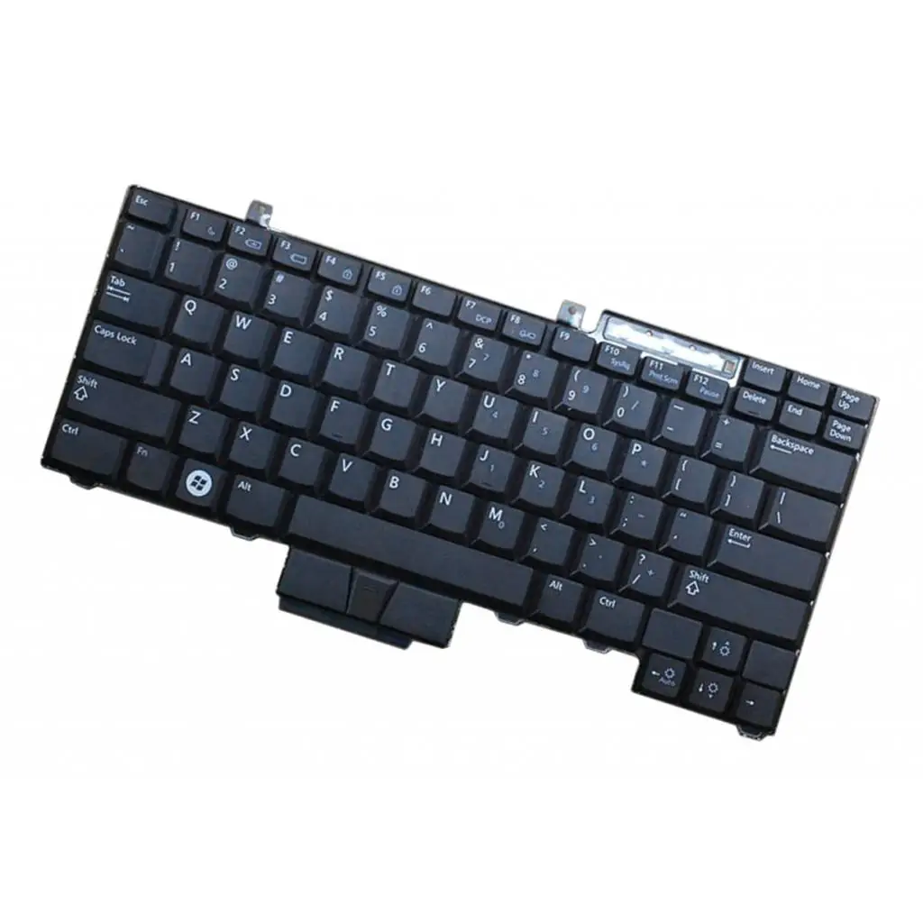 Replacement Laptop Keyboard Plastic US Layout Backlit Style for Dell Latitude E5500 E6510 E6500 M2400 Series