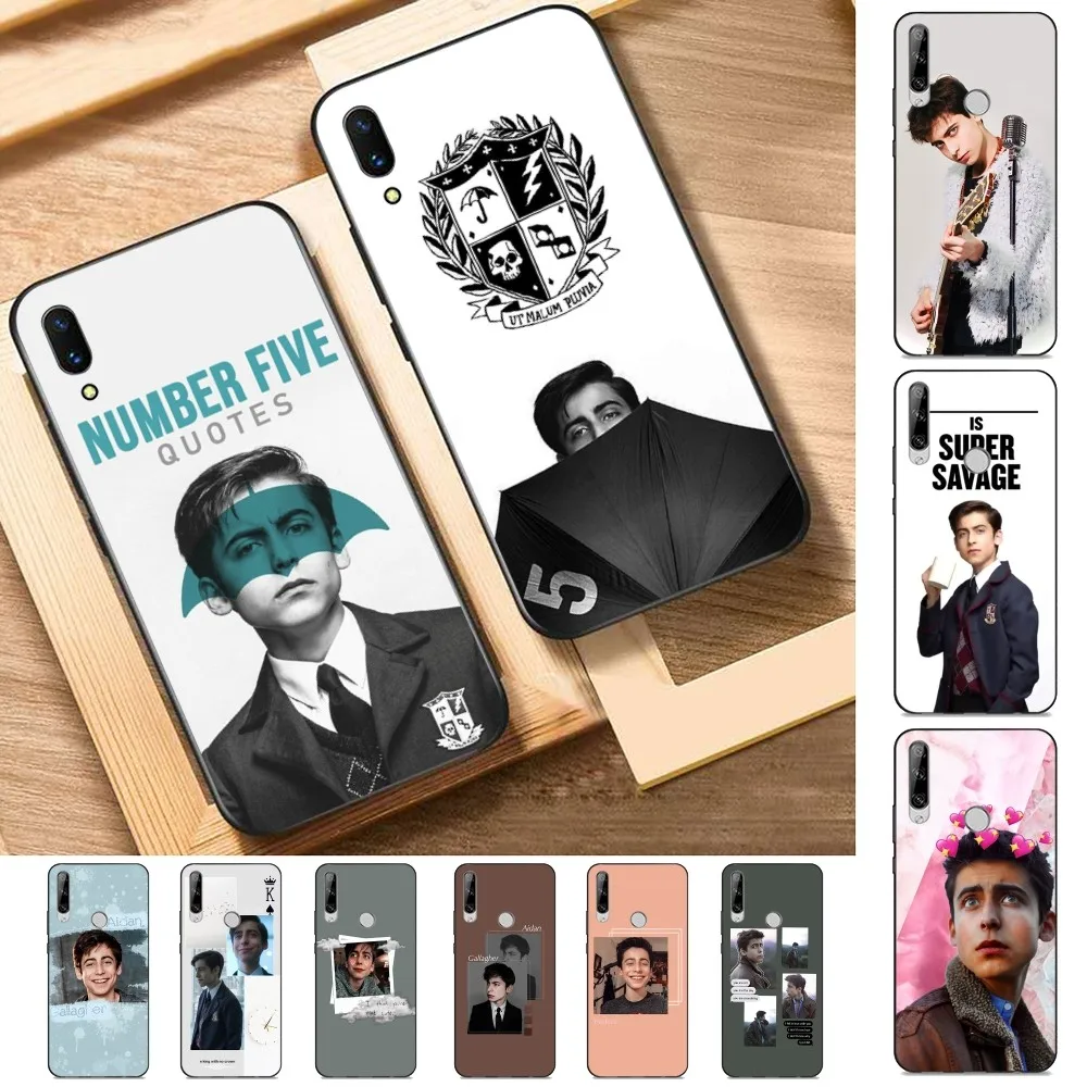 Number Five Aidan Gallagher Phone Case For Huawei Y9 6 7 5 Prime Enjoy 7s 7 8 plus 7a 9e 9plus 8E Lite Psmart Shell