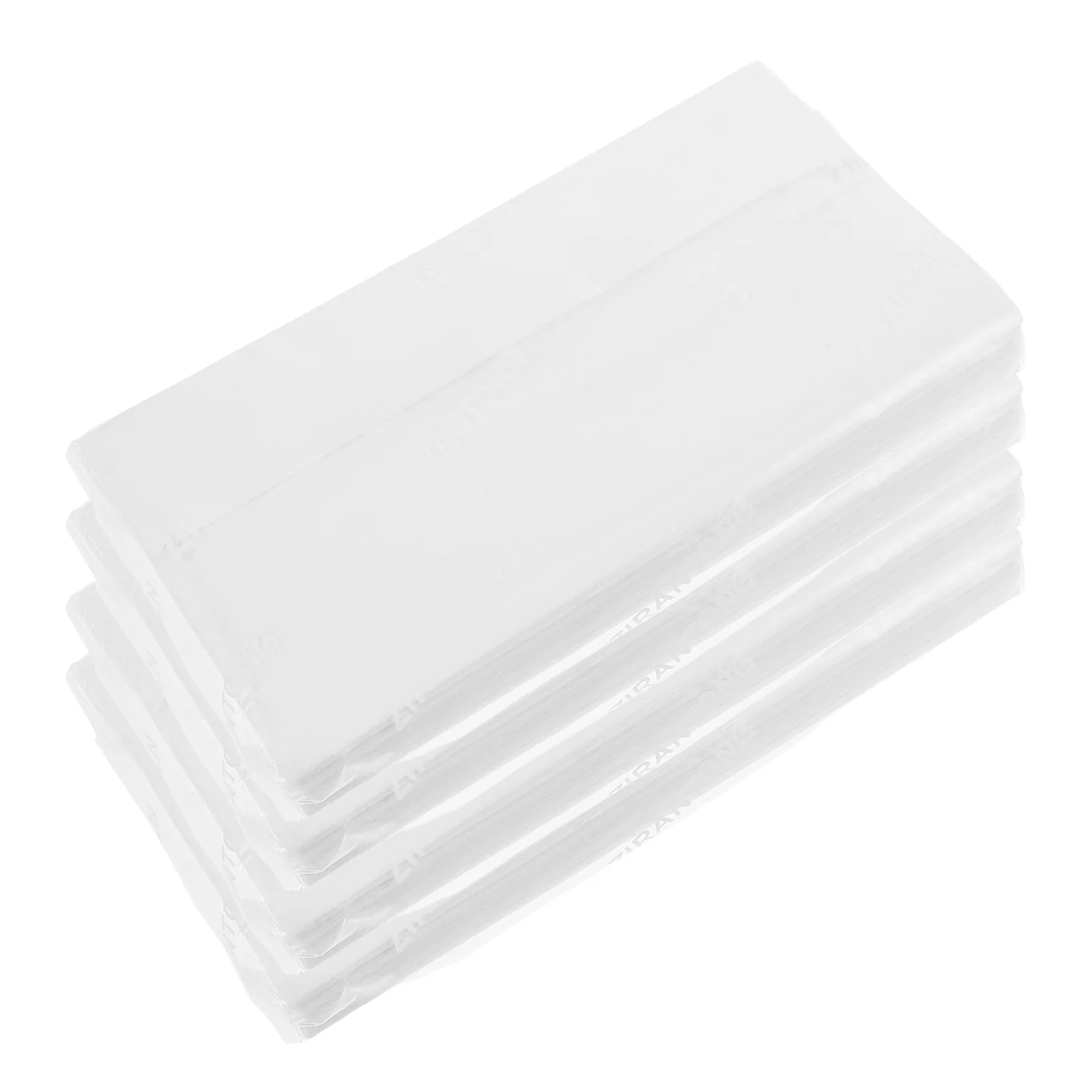 4 Packs Car Facial Tissue Cars Table Napkins Paper Tissues Refill White Cloth Travel