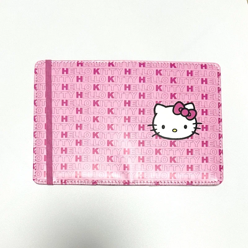 Kawaii Y2K الوردي أنيمي HelloKitty حامل جواز السفر IDCard حقيبة التخزين خمر اليابانية لطيف موضة عملة المحفظة فتاة هدية عيد ميلاد