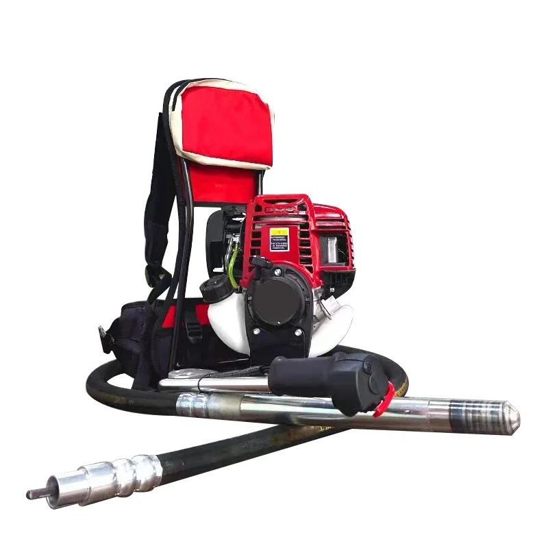 GX35 gasoline engine with gasoline backpack concrete vibrator