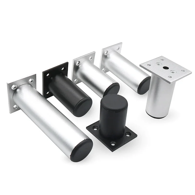 4-ピース-セットアルミ家具脚キャビネット足-diy-厚み調整可能-6-30-センチメートルテレビキャビネットサポート脚浴室キャビネット足