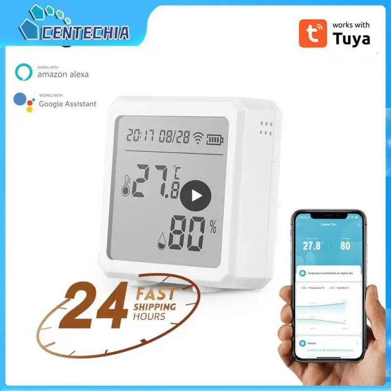 

1~10PCS Lcd Display Easy Installation User-friendly Interface Smart Sensor Real-time Data Temperature And Humidity