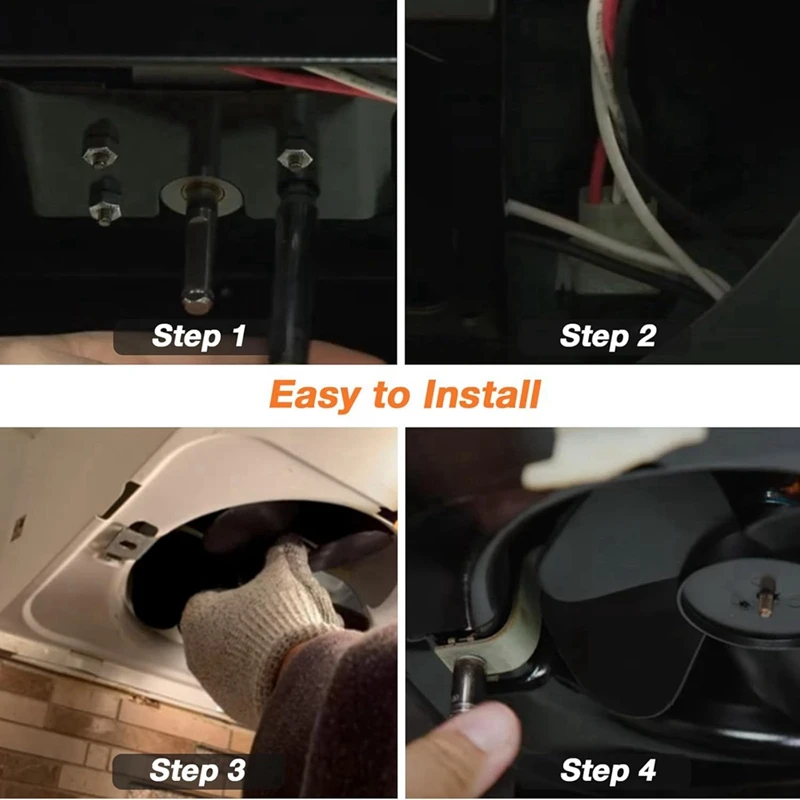 ABGR- 97012248   S 97012248   Motor de ventilador para capô de cozinha da Blutoget para capô de fogão Br.Oan Nutone 40000 e 42000 séries