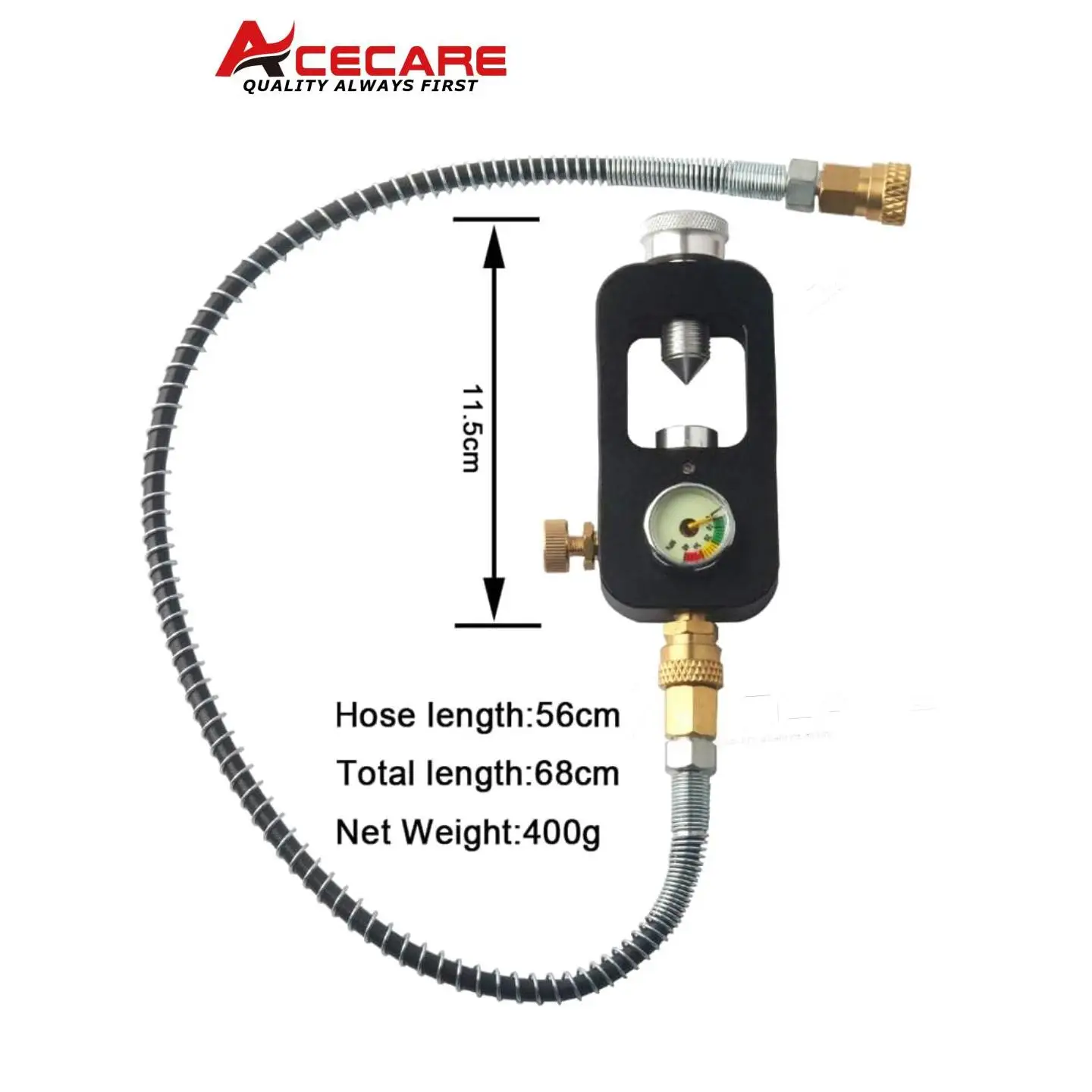 ACECARE DIN Valve Scuba Cylinder Regulator Fill Station Filling Adapter High Pressure HPA Tank Diving Charging Adapter