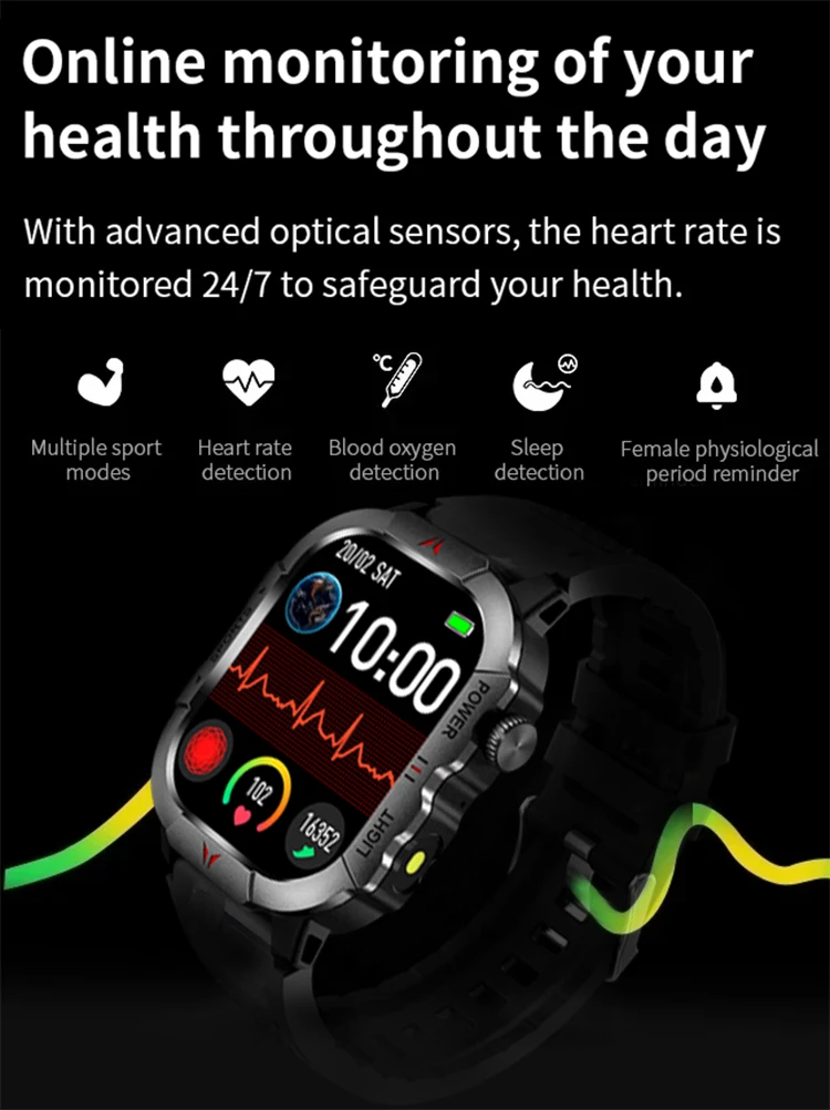 Impermeabile Smart Watch uomini e donne Bloodpressure ossigeno nel sangue frequenza cardiaca sport Fitness Watch Bluetooth Call nuovi smartwatch