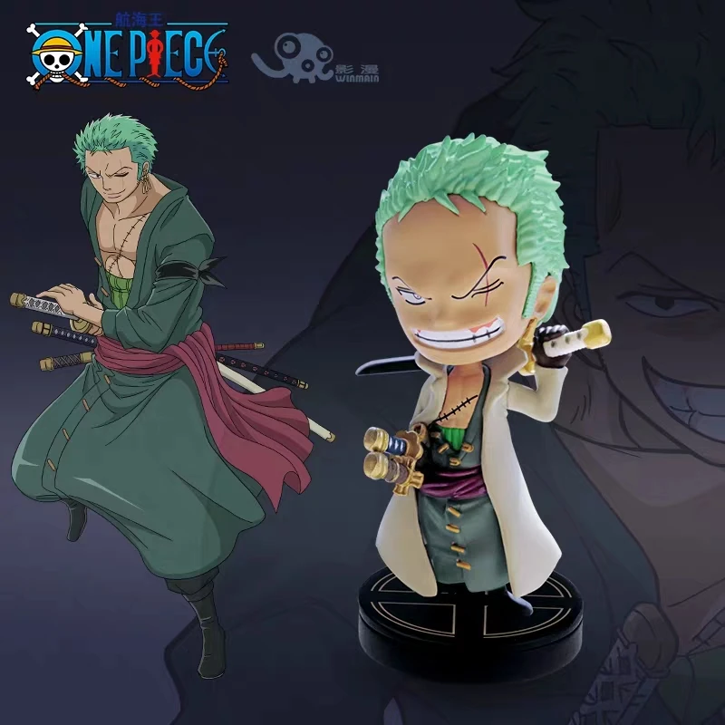 One Piece Signet Blind Box  Kawaii Anime Luffy Roronoa Zoro Nami Action Figure Model Decoration Mystery Box Boy Surprise Gift