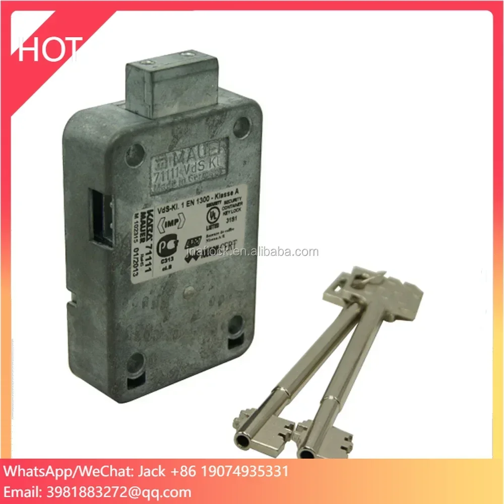 

Best Selling Security Security Lever Key Master Locker for Bank Storages /ATM / Safe Deposit Boxes / Vault Door