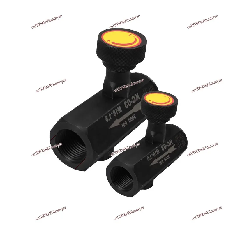 

One-way throttle valve Flow control Hydraulic control YouTube speed control KC-02 KC-03
