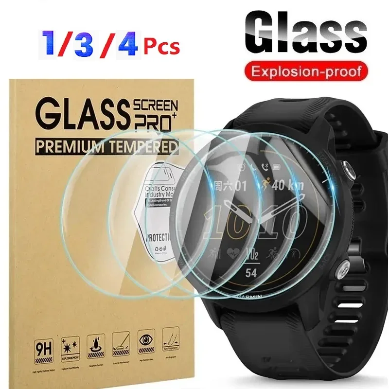 Tempered Glass Compatible For Garmin Forerunner 245 M 45 55 735 XT 935 955 945 Glass Screen Protector Watch Accessories HD Film