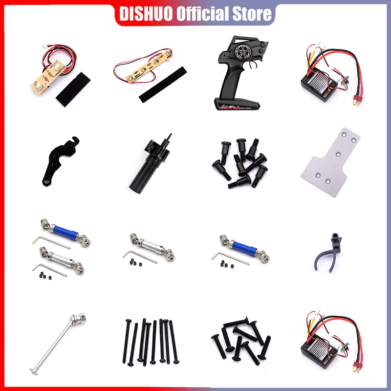 12428 12427 Original Parts 0131-0484 Wltoys 12423 RC Car Spare Part 1040 Remote Control/Receiver/Differential/Rear Drive Shaft