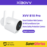 Xiaovv Smart Outdoor Web Camera Work With Mihome App 2K HD Surveillance Cam Smart Home Safety Protection Camera Night Vision