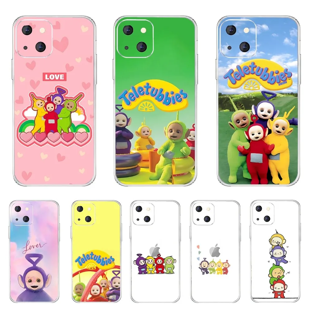 Милый чехол для телефона T-Teletubbies для Iphone 16, 15, 11, 13, 14 Pro Max 7, 8 Plus X Xr Xs Max 12 mini, прозрачный чехол Милый чехол для телефона T-Teletubbies для Iphone 16, 15, 11, 13, 14 Pro Max 7, 8 Plus X Xr Xs Max 12 mini, прозрачный чехол