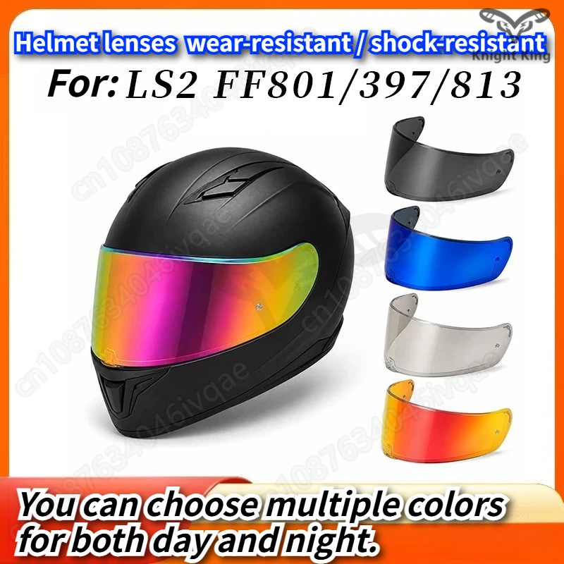 For Ls2 Helmet Ff801/390/813/397 Motorcycle Lens Waterproof Sunscreen Scratch-proof Helmet Accessories Anti-fog Sticker Base