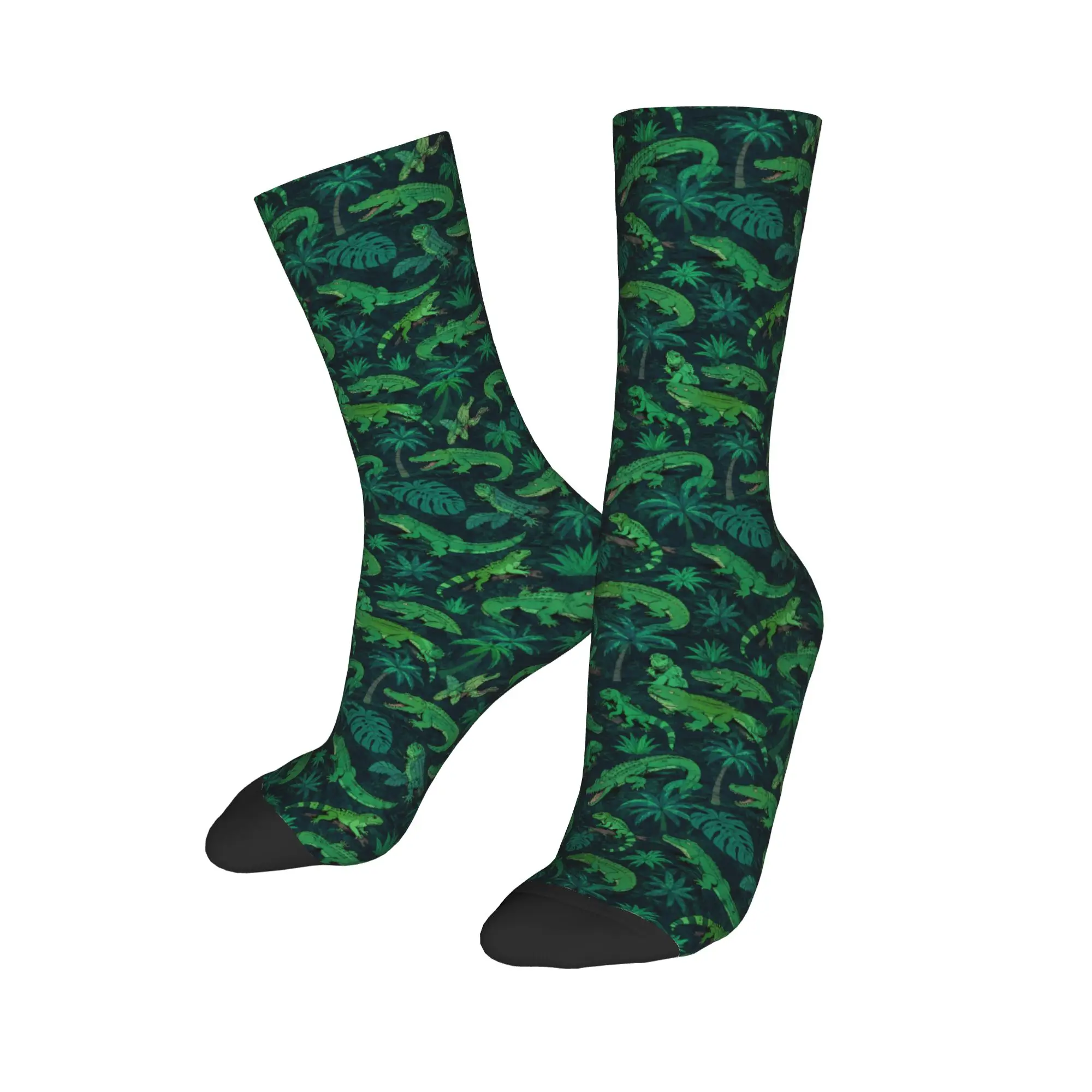Animal & Wildlife Socks  Graphic Stockings Non-Slip Men Socks Quality Autumn Casual Running Socks