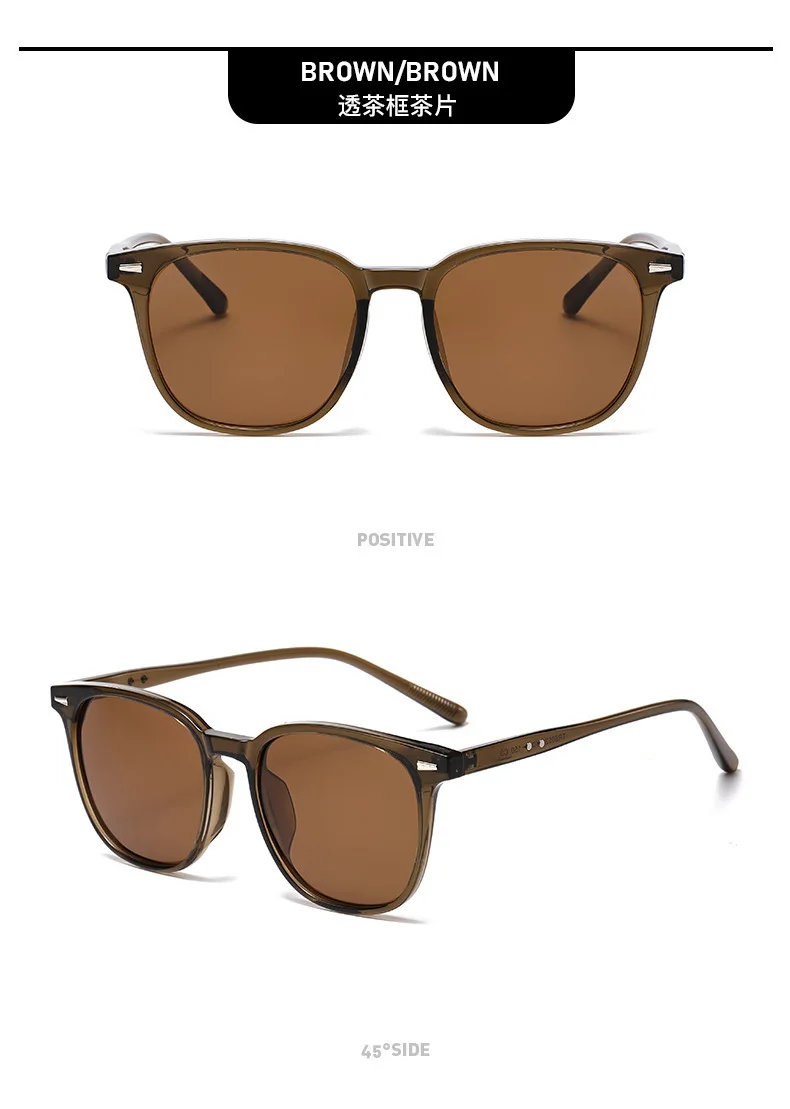 Neu eingetroffen: Vintage-Sonnenbrillen für Damen und Herren – Rechteckige Sonnenbrillen für Sie und Ihn – Detail 8