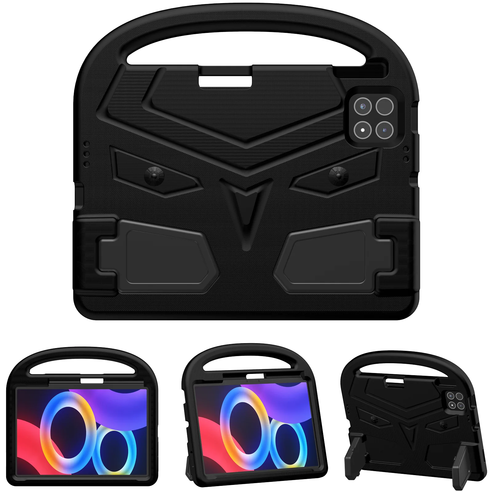 

Детский чехол EVA универсальный для Xiaomi Poco Pad X1 2025 8 7 Pro 2024 11,2 дюйма, чехол-подставка с держателем для рук Foma, противоударный чехол