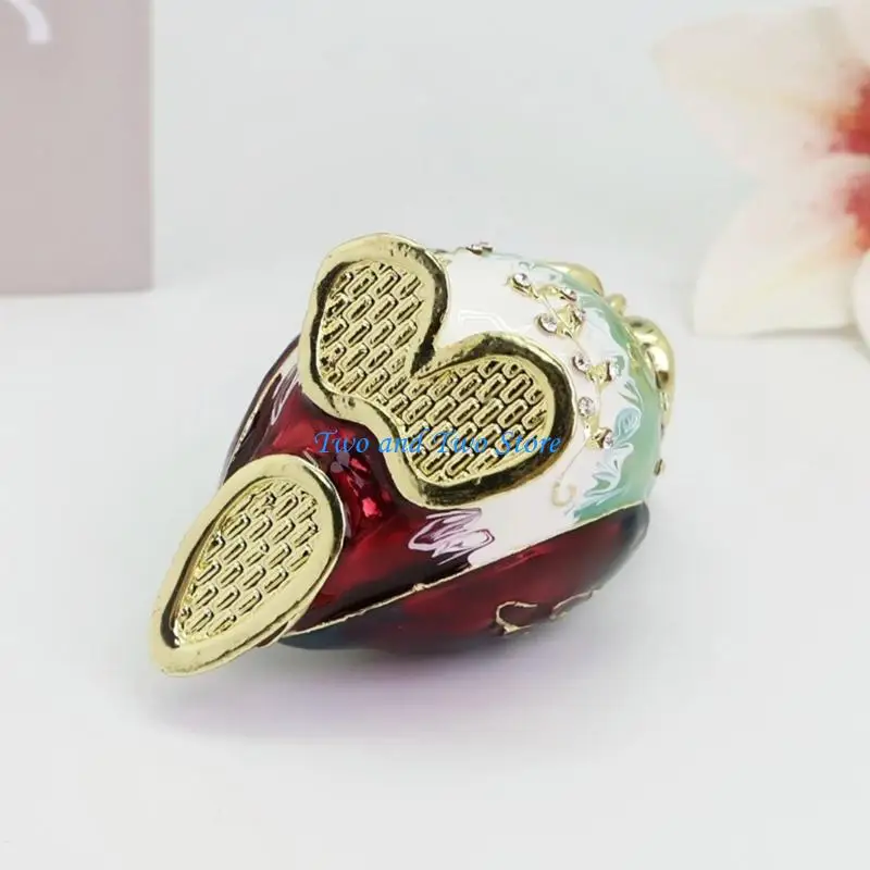 HX6F Decorative Owl Doctor Jewelry Organizers with Delicate and Cutout Patterns