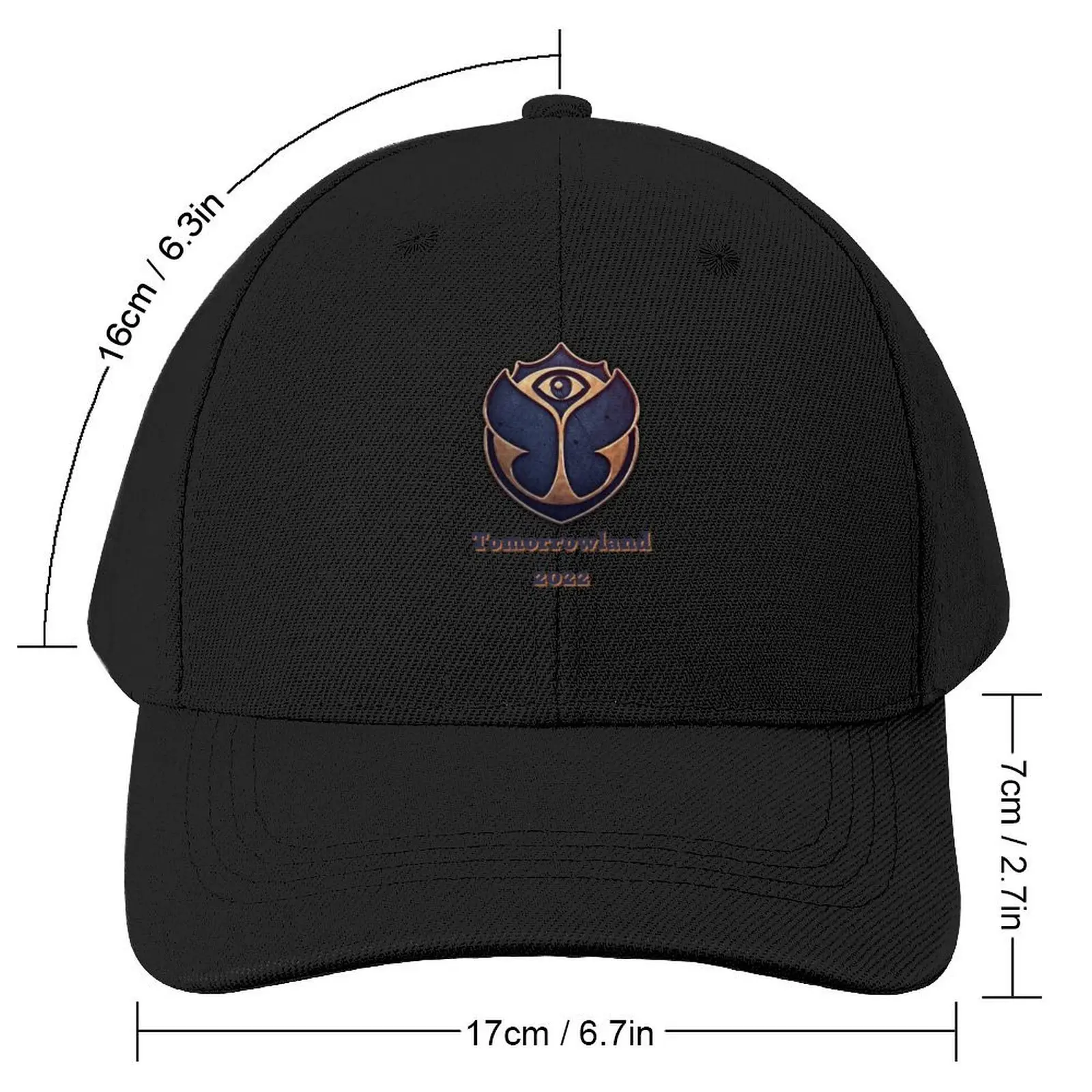 Tomorrowland 2022 - Festival Essential Baseball Cap Icon Hat Beach Sun Hat For Children Mens Hats Women's