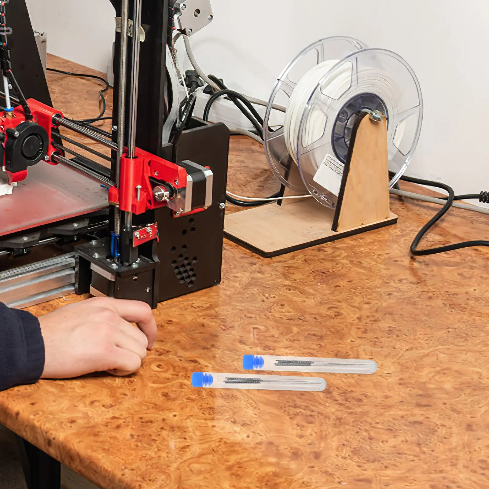 

20Pcs 3D Printer Nozzle Cleaning Kit Stainless Steel Tool for Extruder Nozzles High Durability Reusability Needles Cleaner