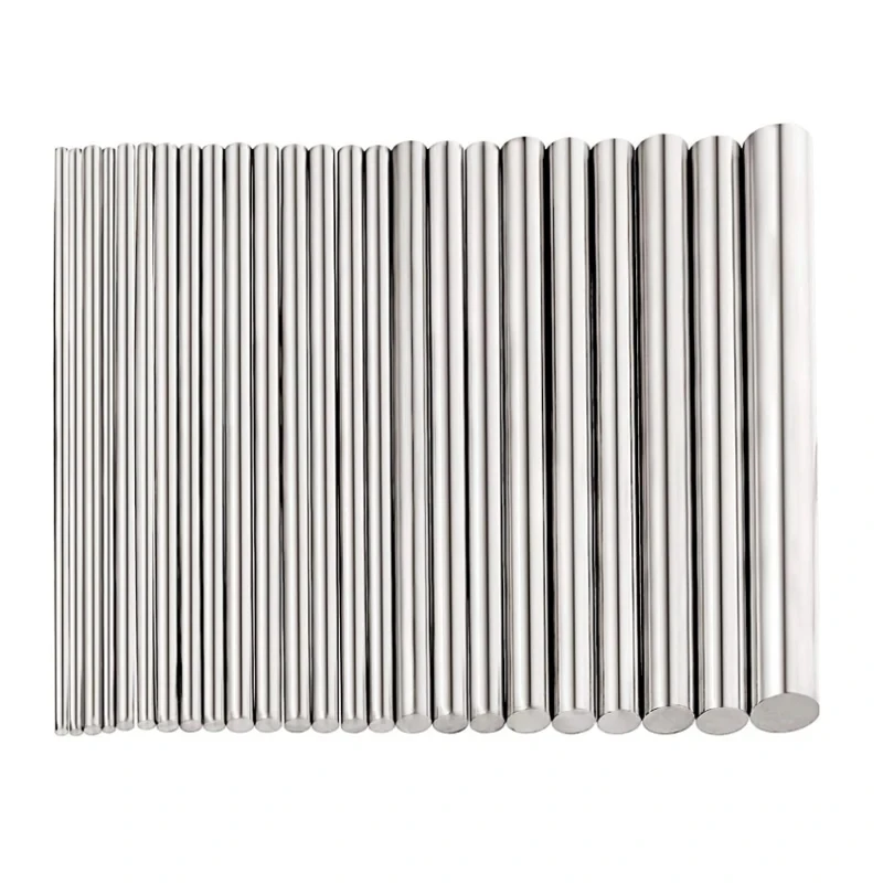 5pcs 2/2.5/3/4mm Diameter 304 Stainless Steel Rod 125/200/250/330/500mm Solids Round Shaft Rod Bars for DIY Craft Model Car