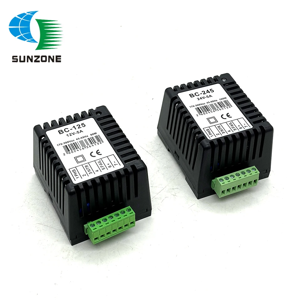 Replacement For DATAKOM 5A Battery Charger BC-125 12V BC-245 24V Compact Size Charger