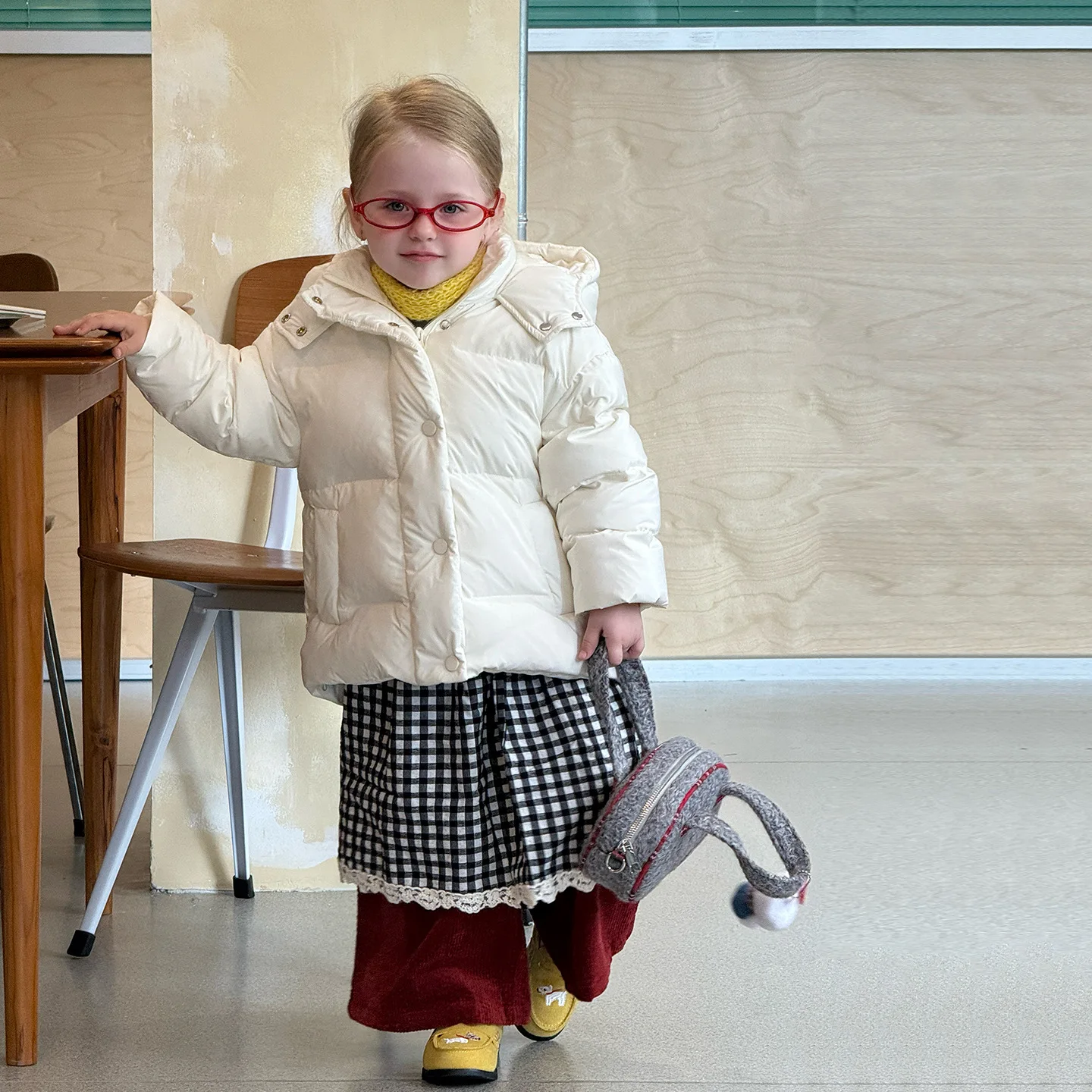 

Kids Clothing Girls Down Jacket Winter Clothing 2025 New Fashion Kids Clothing Baby Girl Comfortable Casual Suit Boutique