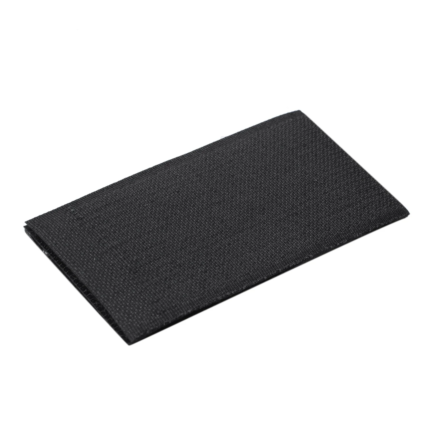 FASHION Union Jack UK Flag Badge Patch Stick Back 10cm x 5cm nuovo, (nero/grigio)