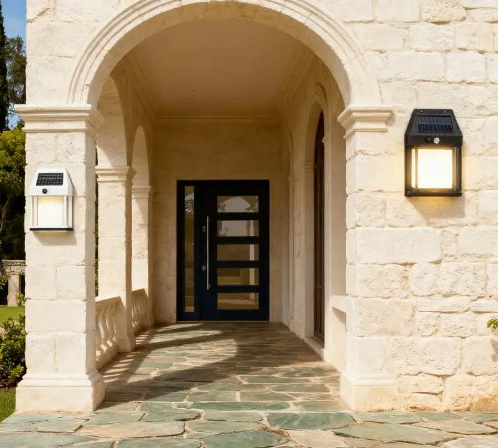 New Outdoor Simple Creative Solar Tungsten Lamp Outdoor Induction Courtyard Garden Villa Lighting Practical Night Light White