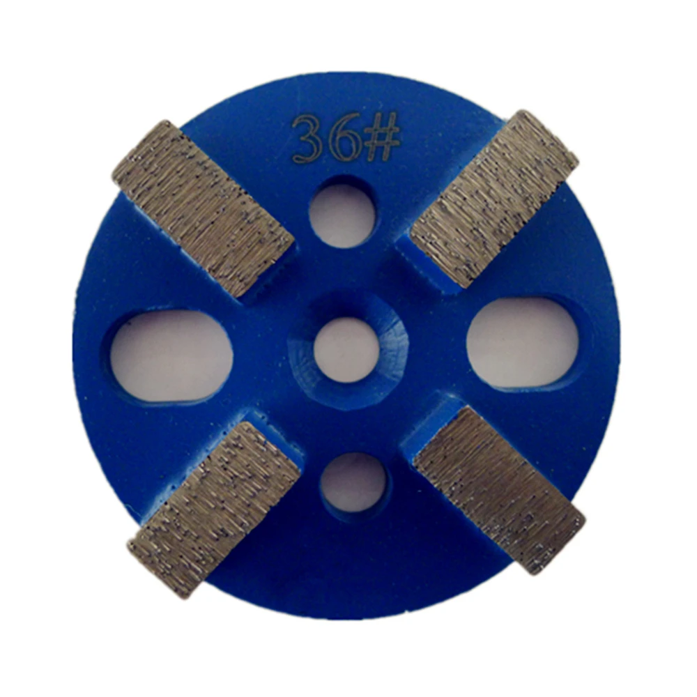 

GD01 Diamond Grinding Cup Wheel 3 Inch Concrete Grinding Disc with Four Rectangle Segments for Rough Concrete Terrazzo Floor