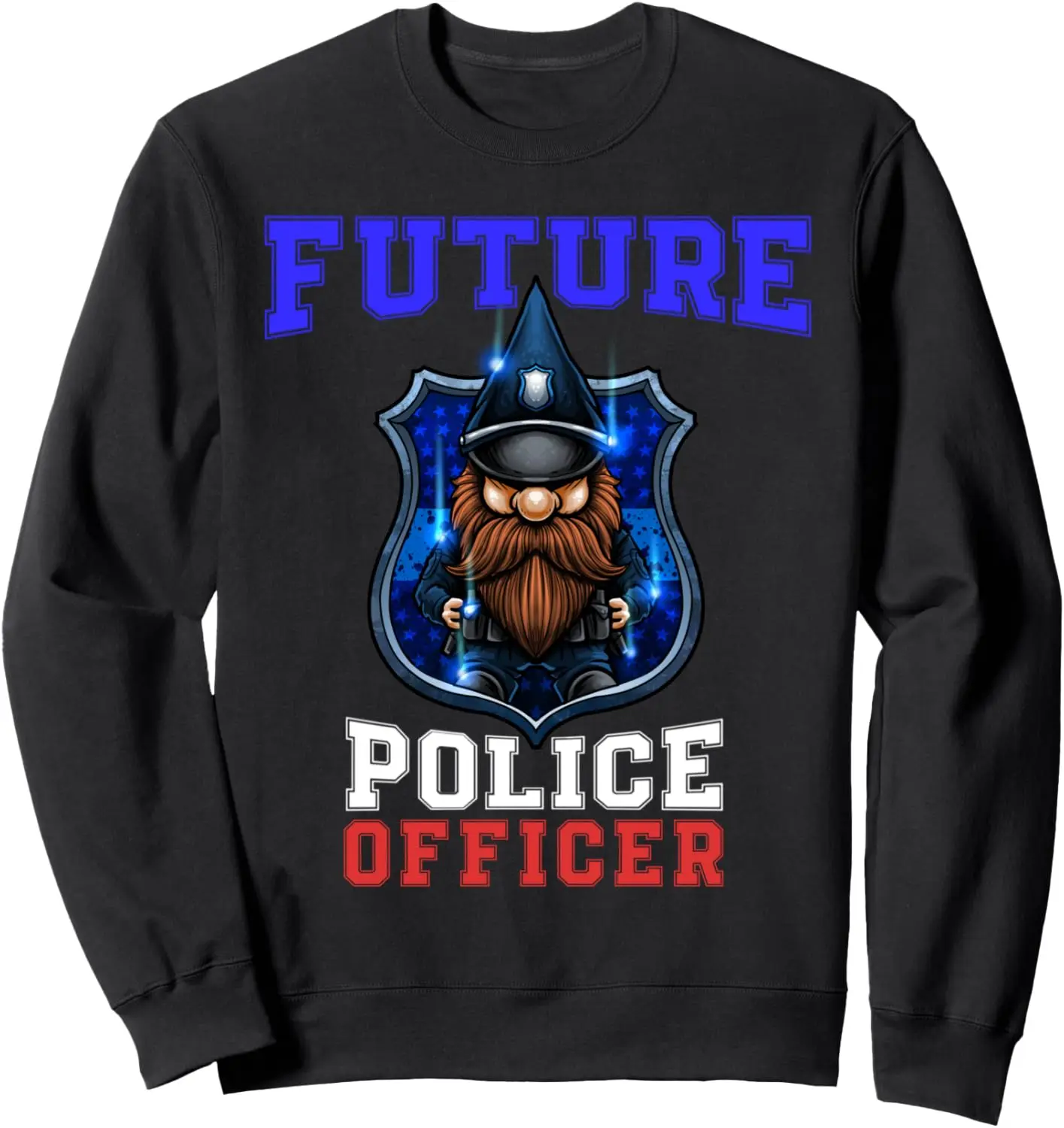 Future Police Officer Thin Blue Line Sweatshirt